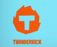 ゲームプロバイダー「THUNDERKICK」ロゴマークイメージ