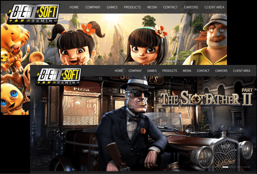 ゲームプロバイダー「BETSOFT社」のサイトイメージ画像